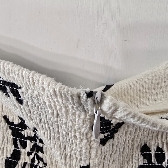 Anthropologie SET Paper Heart Strapless Tube Maxi Dress And Camp Shirt Linen L - Picture 7 of 16